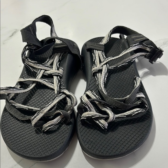Chaco Black and Gray Sandals - Picture 2 of 4